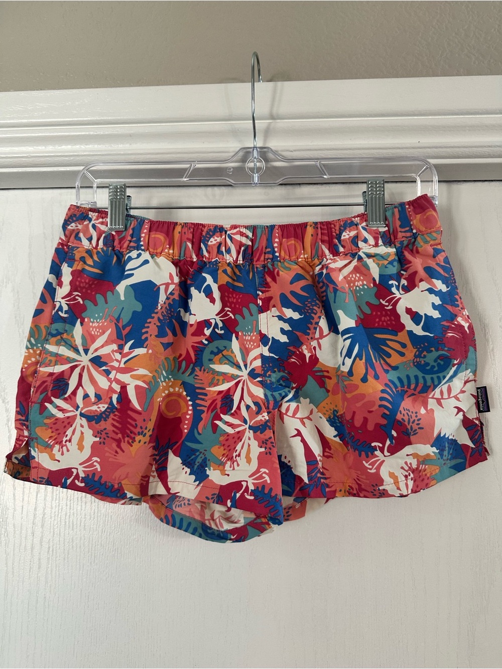 Patagonia Multicolor Tropical Print Athletic Shorts